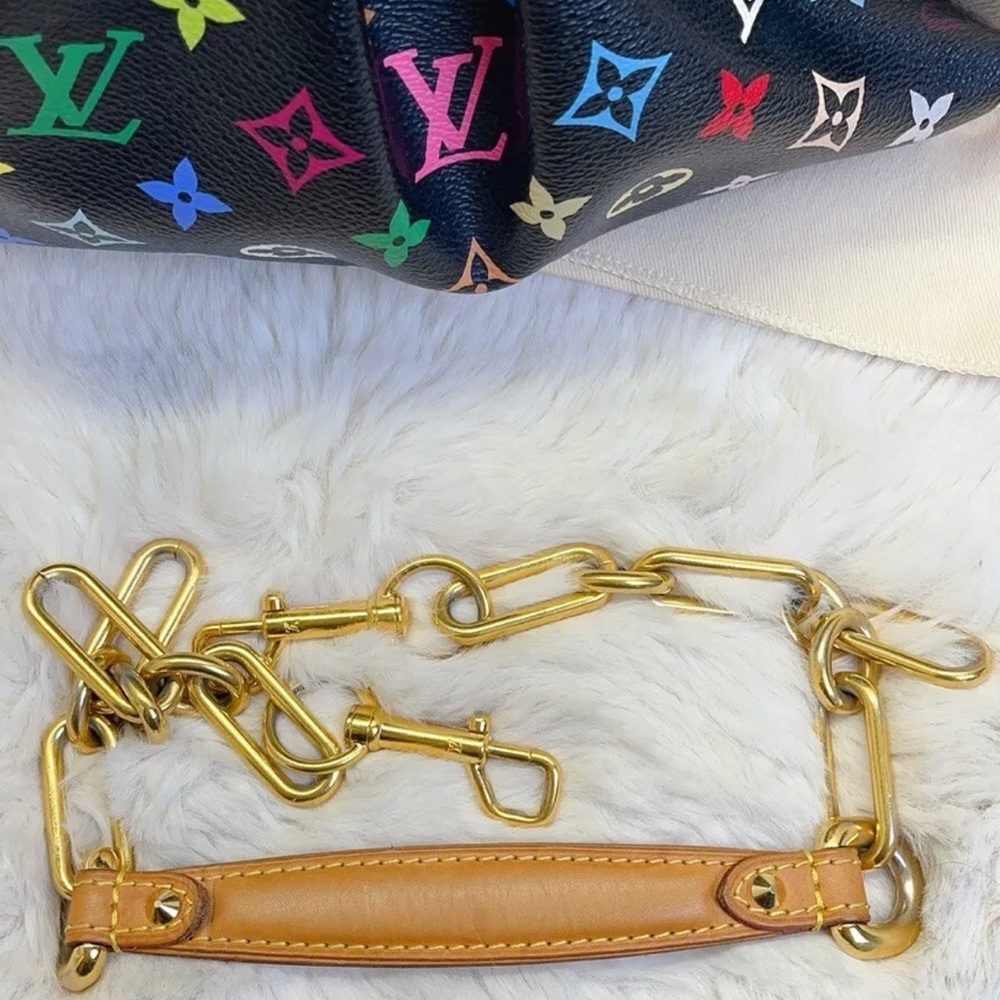 Louis Vuitton multi color Judy bag. M/L - Picture 4 of 7